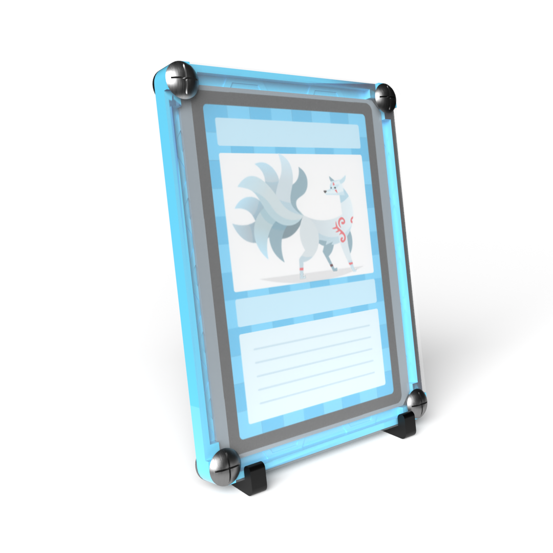 Display Simple (1) | Kaarthouder | Toploader | Houder | Geschikt voor diverse speelkaarten & Trading Card Games