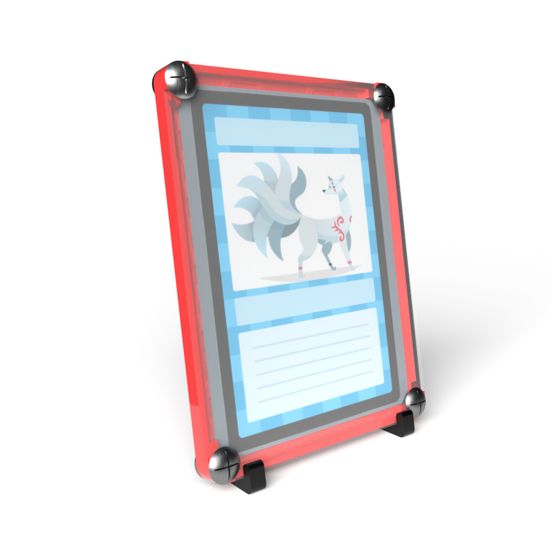Display Simple (1) | Kaarthouder | Toploader | Houder | Geschikt voor diverse speelkaarten & Trading Card Games
